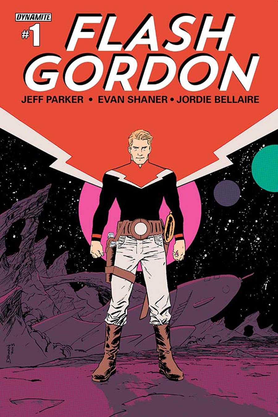Flash Gordon Vol 7 #1 Cover C Regular Declan Shalvey Cover