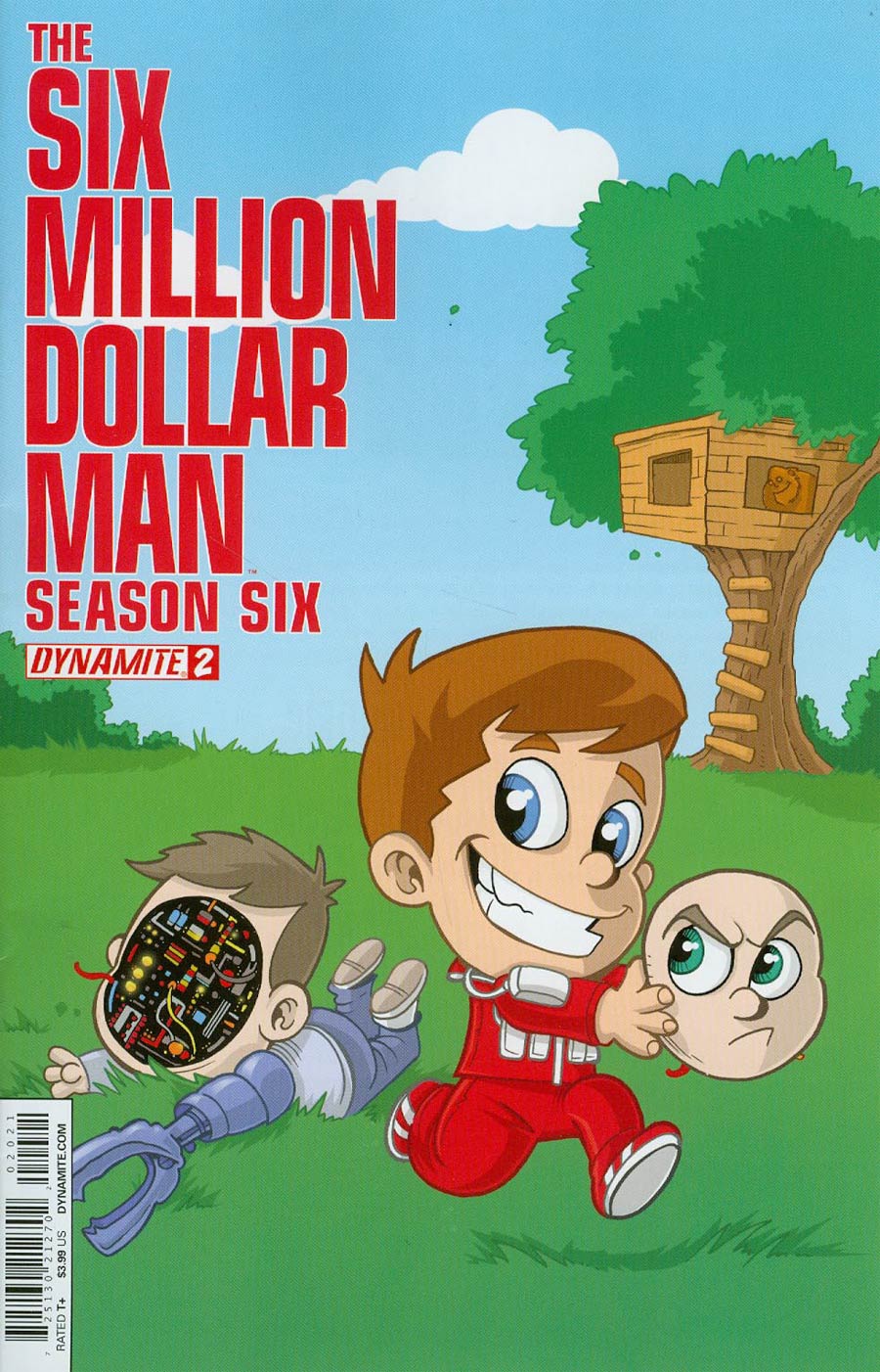 Six Million Dollar Man Season 6 #2 Cover B Variant Ken Haeser Lil Dollar Man Cover
