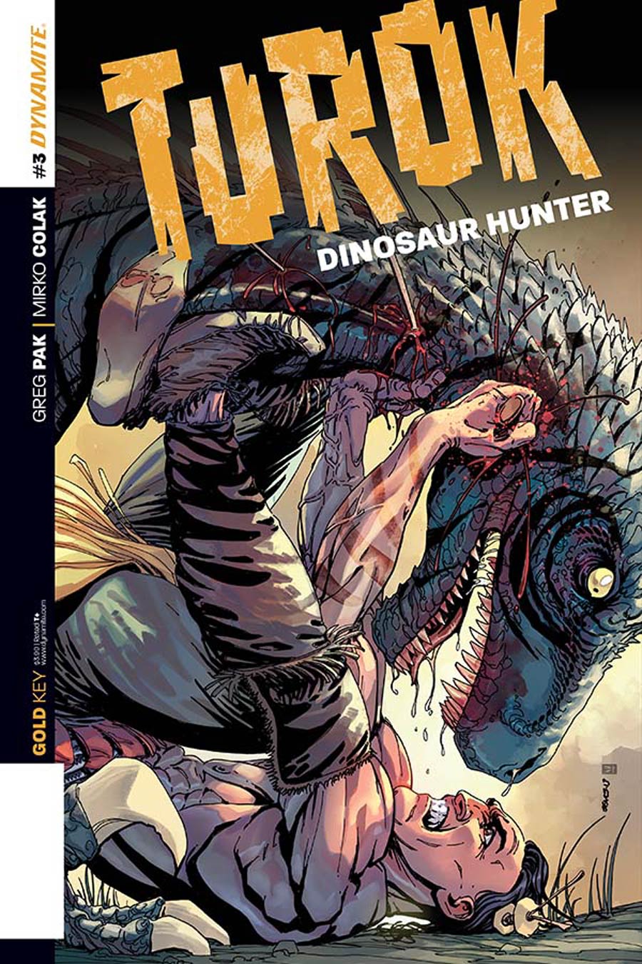 Turok Dinosaur Hunter Vol 2 #3 Cover A Regular Bart Sears Cover