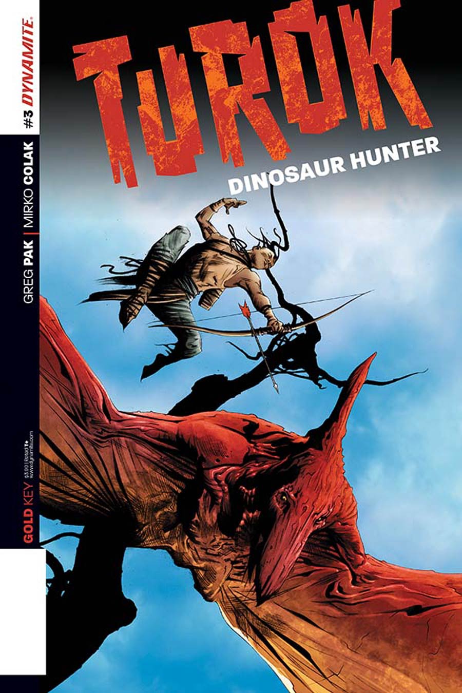 Turok Dinosaur Hunter Vol 2 #3 Cover B Variant Jae Lee Exclusive Subscription Cover