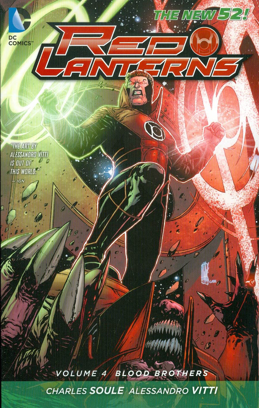 Red Lanterns (New 52) Vol 4 Blood Brothers TP