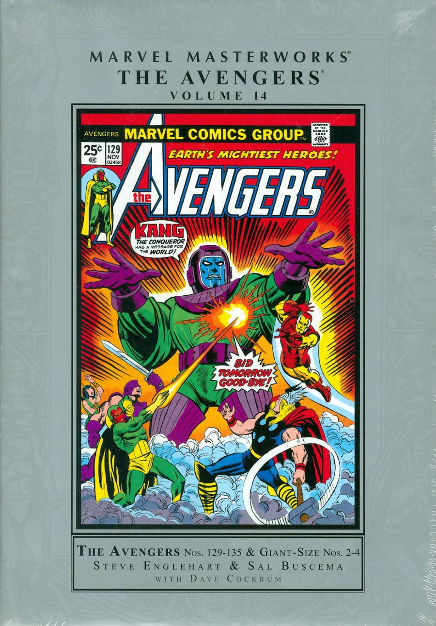 Marvel Masterworks Avengers Vol 14 HC Regular Dust Jacket