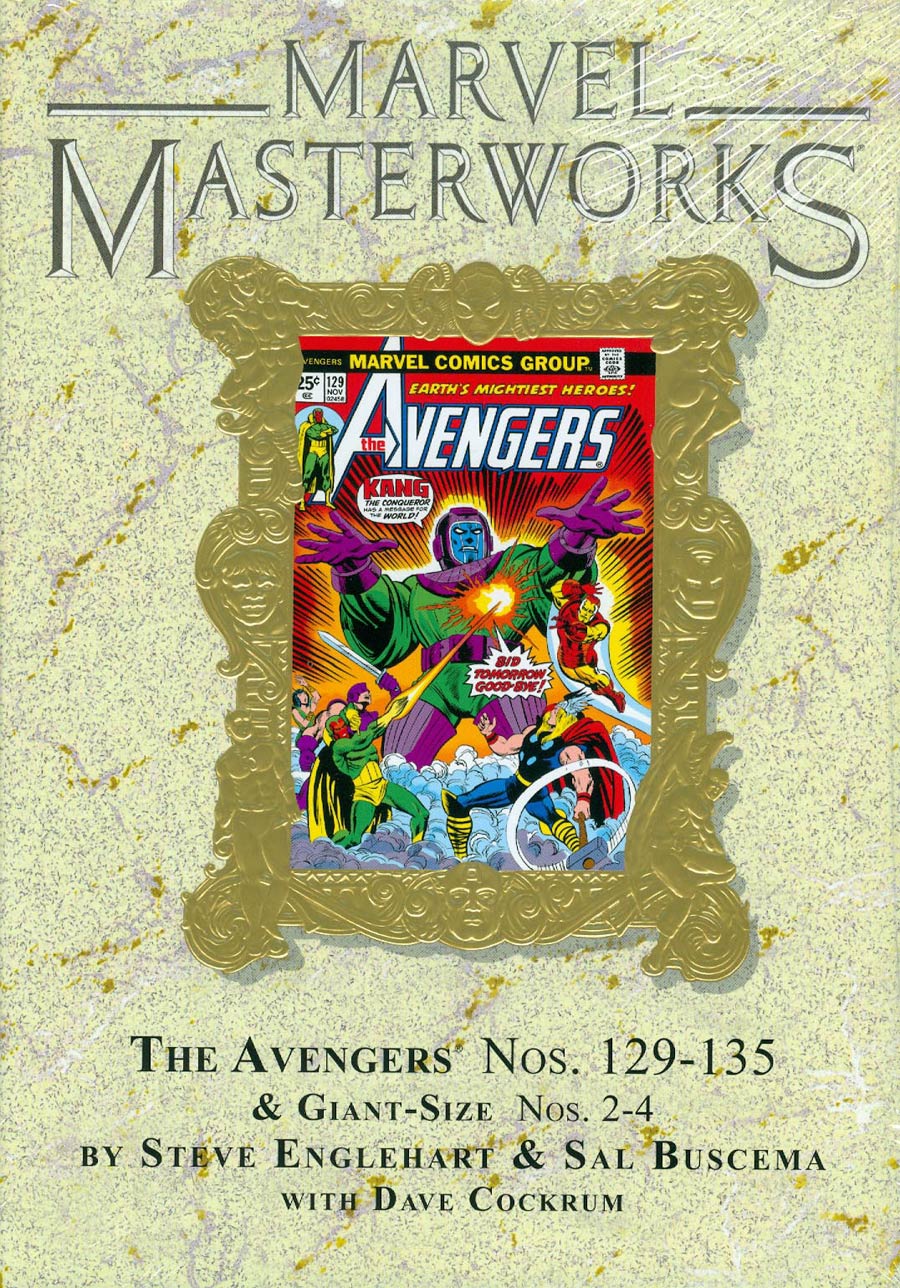 Marvel Masterworks Avengers Vol 14 HC Variant Dust Jacket