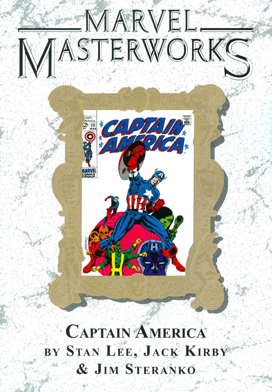 Marvel Masterworks Captain America Vol 3 TP Direct Market Edition