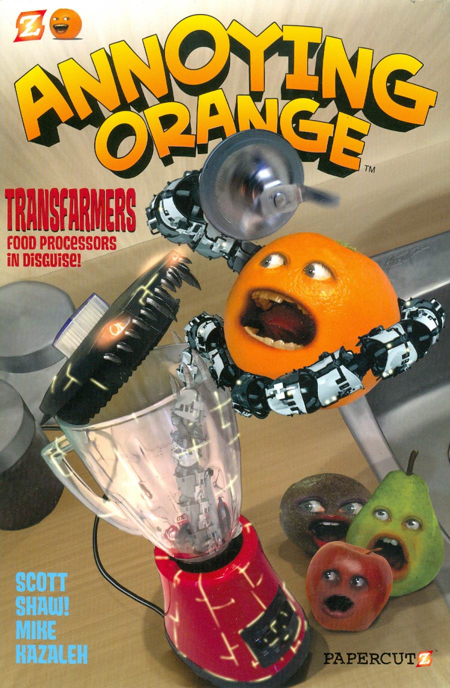 Annoying Orange Vol 5 Transfarmers Food Processors In Disguise TP