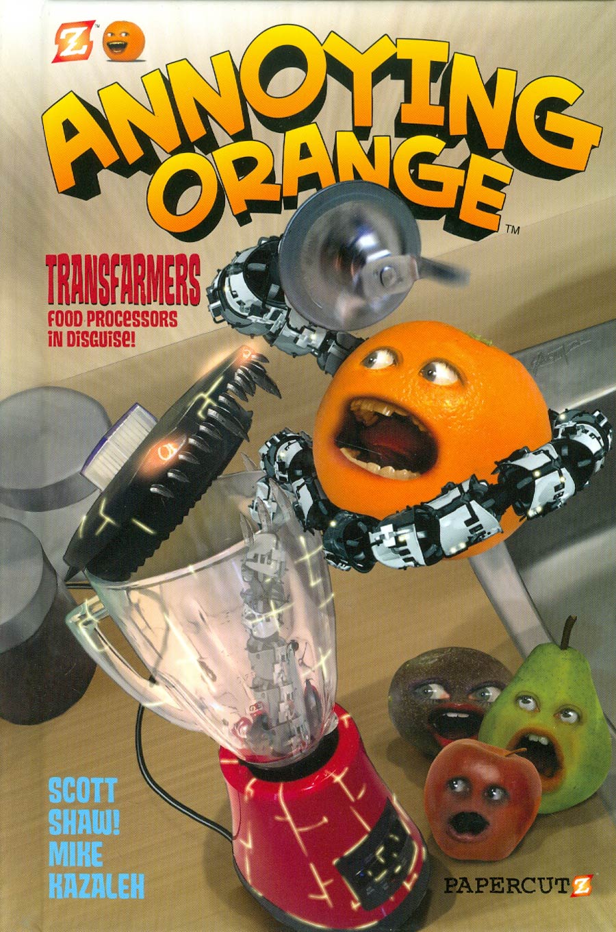 Annoying Orange Vol 5 Transfarmers Food Processors In Disguise HC