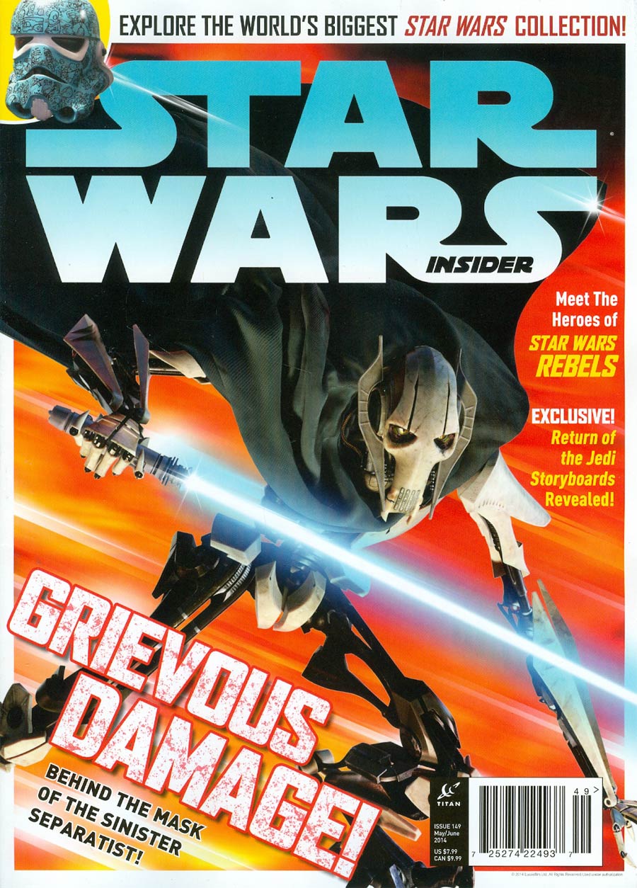 Star Wars Insider #149 Jun 2014 Newsstand Edition
