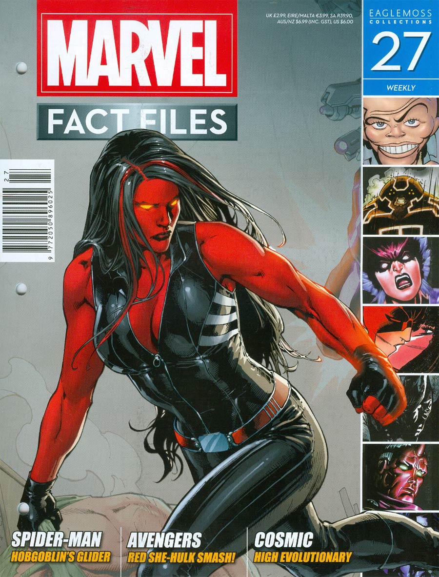 Marvel Fact Files #27 Red She-Hulk