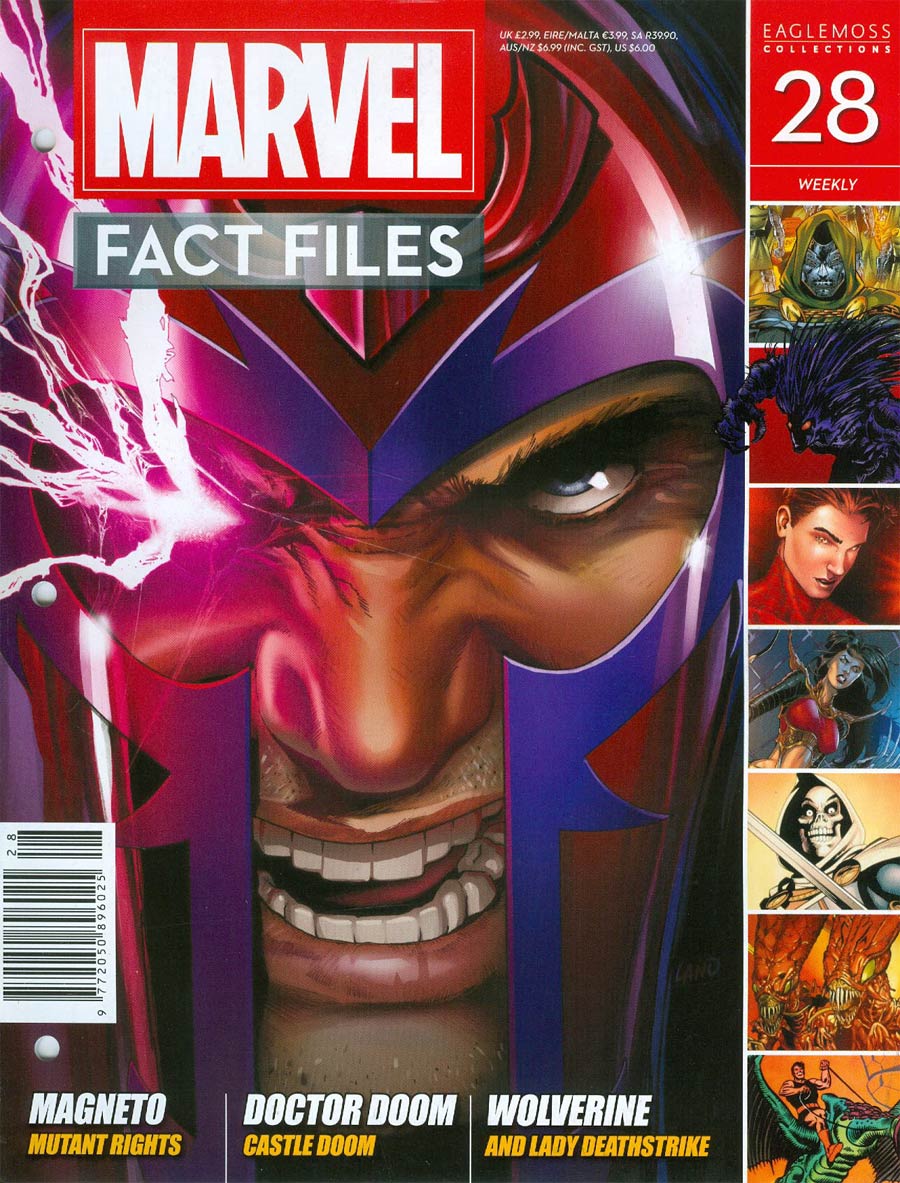 Marvel Fact Files #28 Magneto