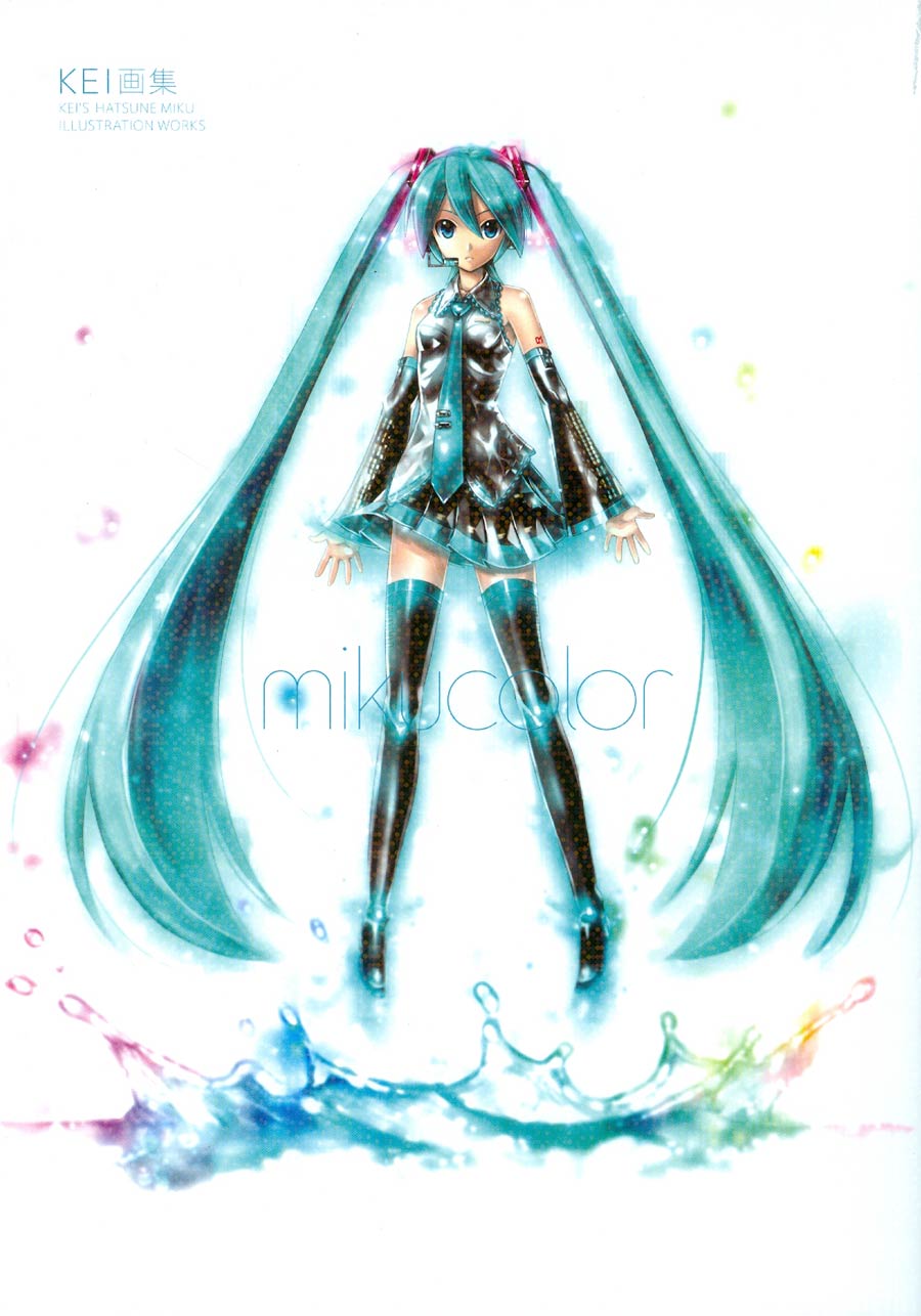 Mikucolor Keis Hatsune Miku Illustration Works SC