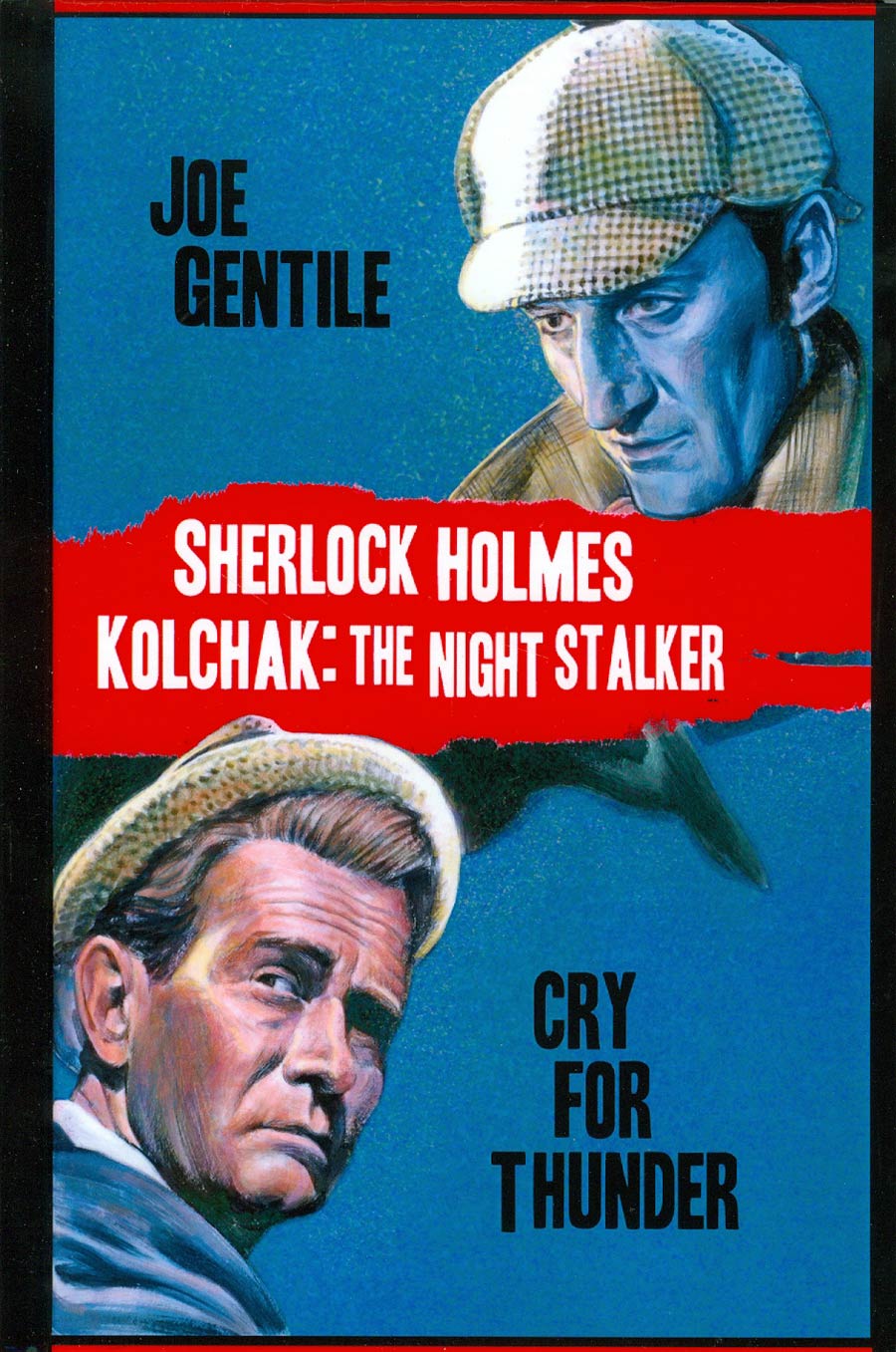 Sherlock Holmes & Kolchak The Night Stalker Cry For Thunder Novel HC