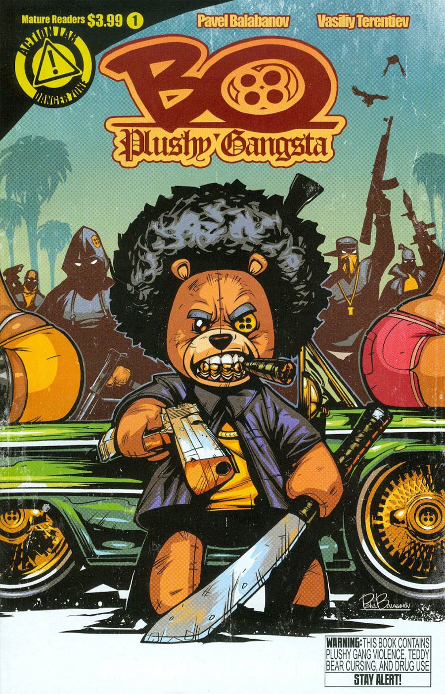 Bo Plushy Gangsta #1 Cover A Pavel Balabanov Full Body