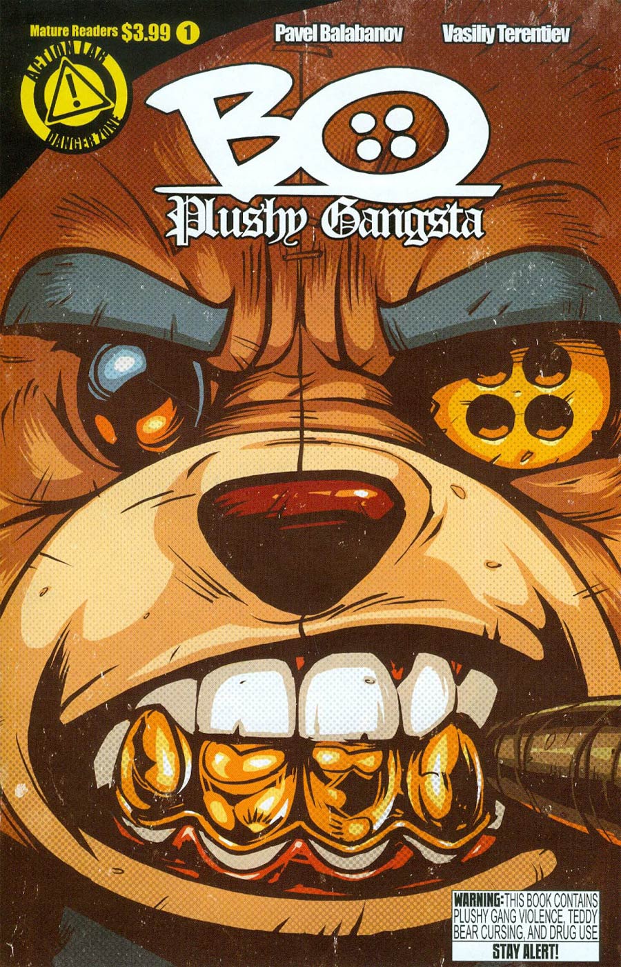 Bo Plushy Gangsta #1 Cover B Pavel Balabanov Close-Up
