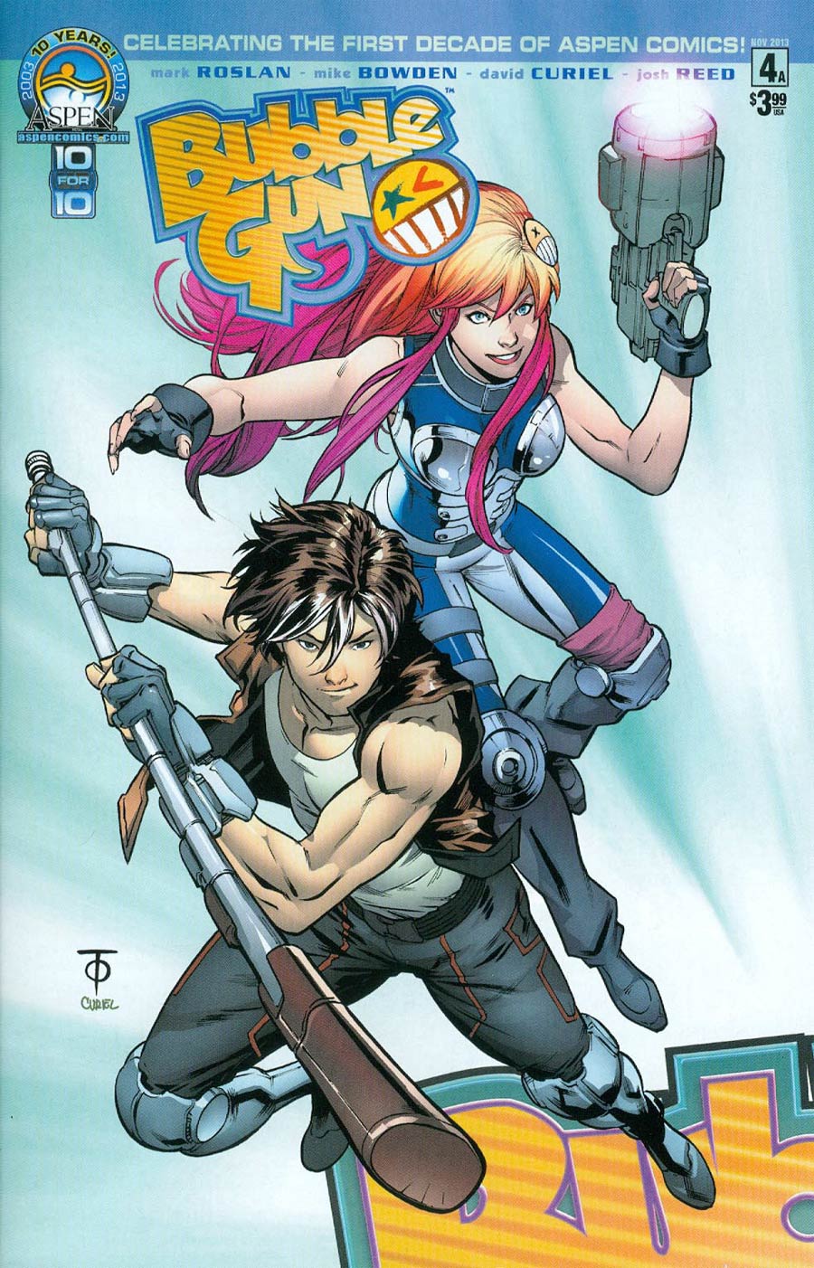 Bubblegun #4 Cover A Marcus To