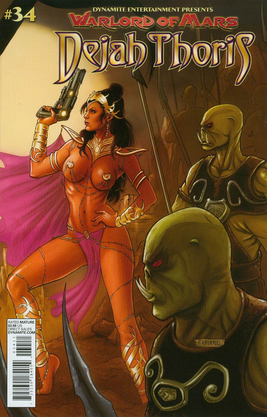 Warlord Of Mars Dejah Thoris #34 Cover A Regular Fabiano Neves Cover