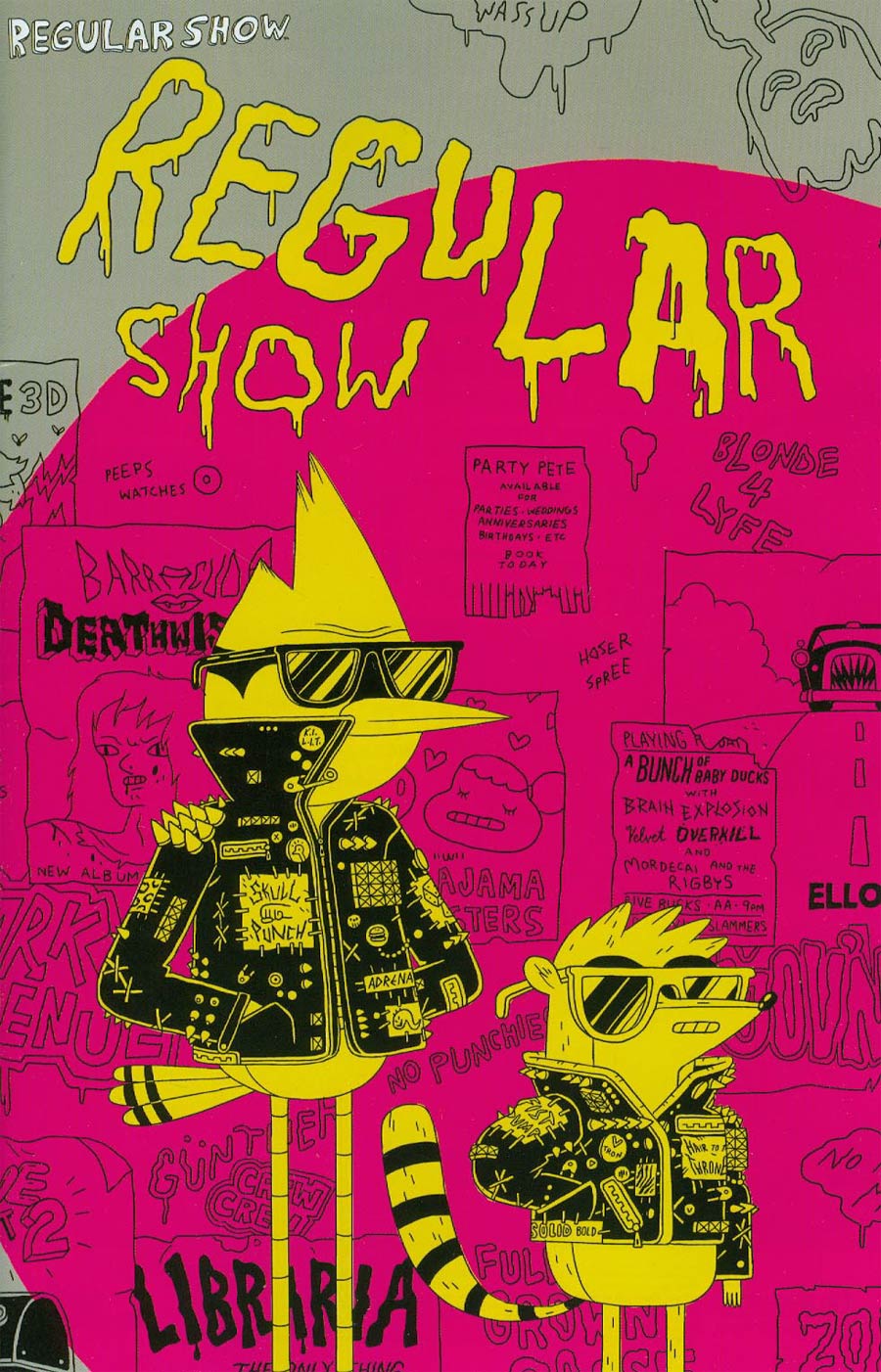 Regular Show #9 Cover D Incentive Michael DeForge Virgin Variant Cover