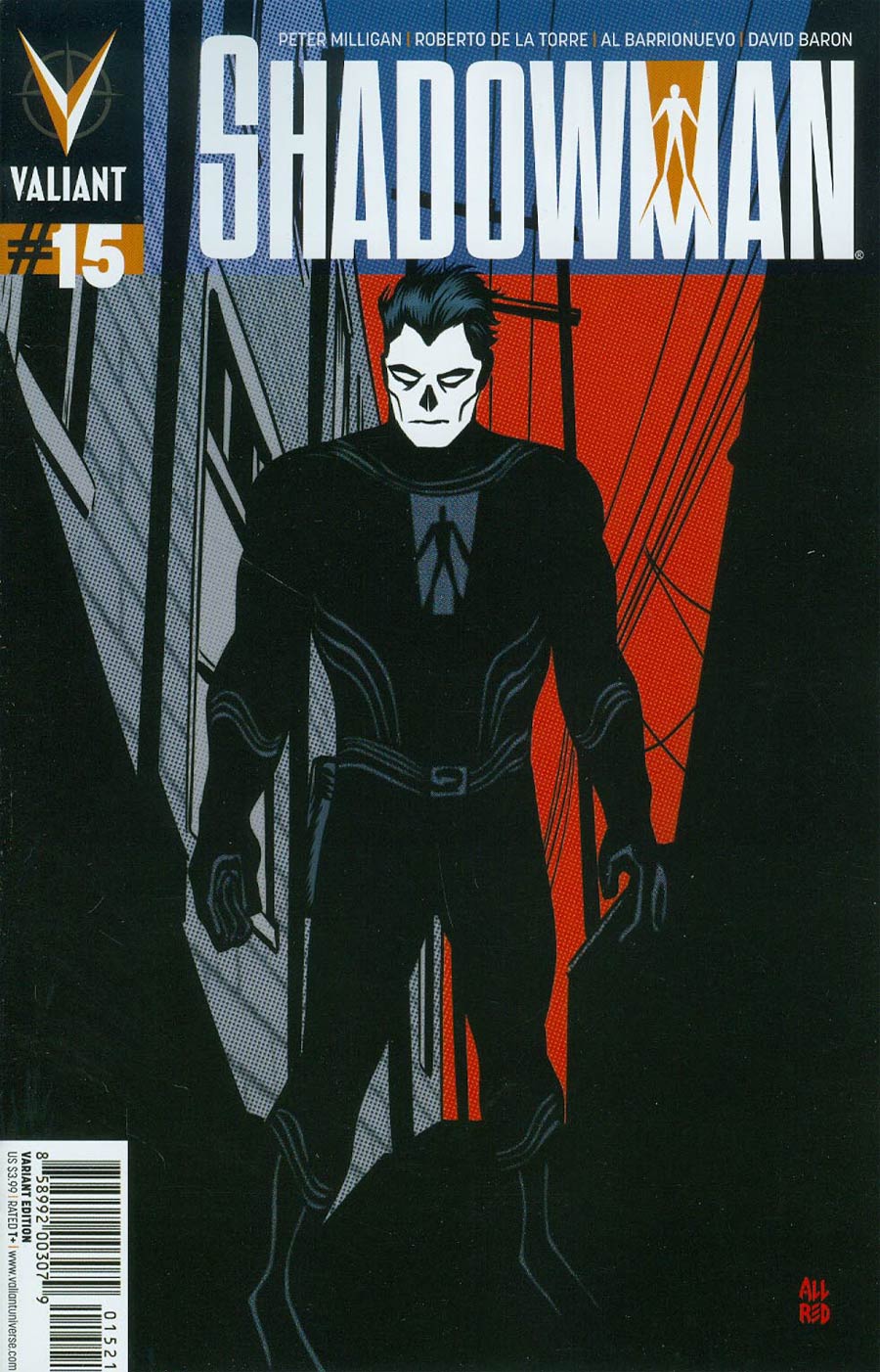 Shadowman Vol 4 #15 Cover B Incentive Michael Allred Variant Cover