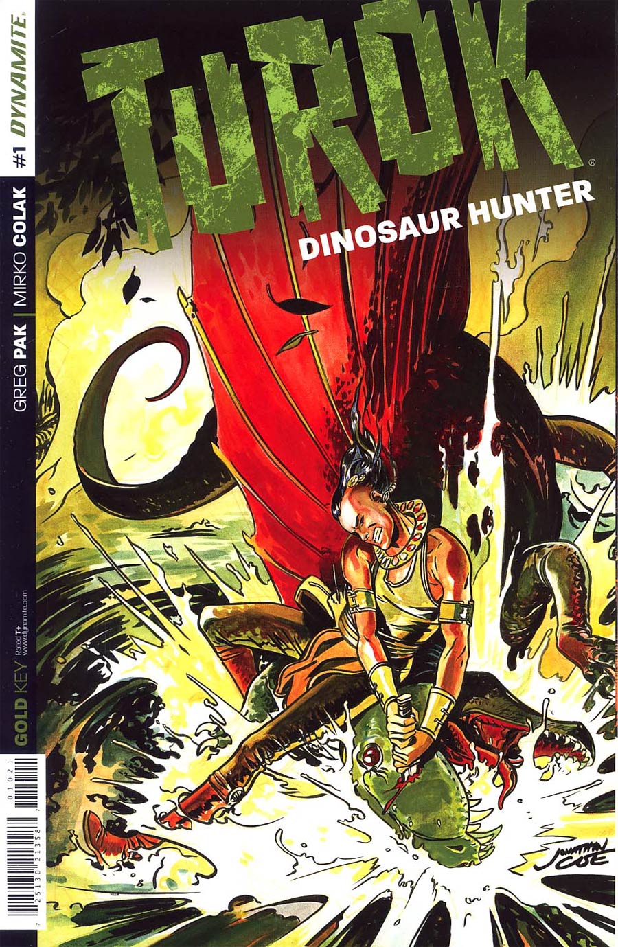 Turok Dinosaur Hunter Vol 2 #1 Cover H Incentive Jonathan Case Variant Cover