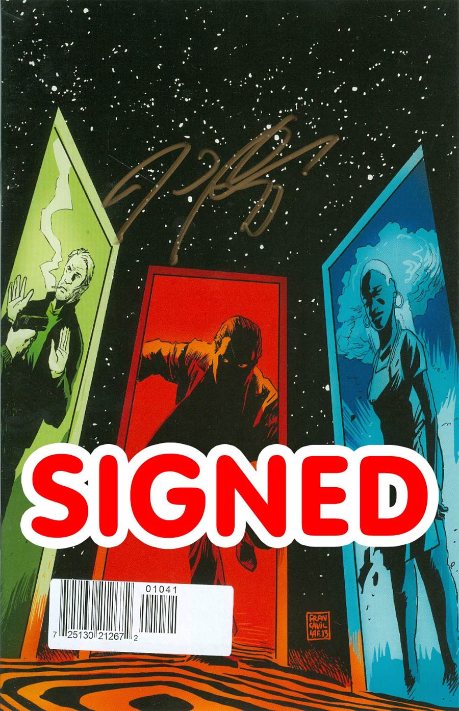 Twilight Zone Vol 5 #1 Cover E Incentive Francesco Francavilla Virgin Cover Signed By J Michael Straczynski