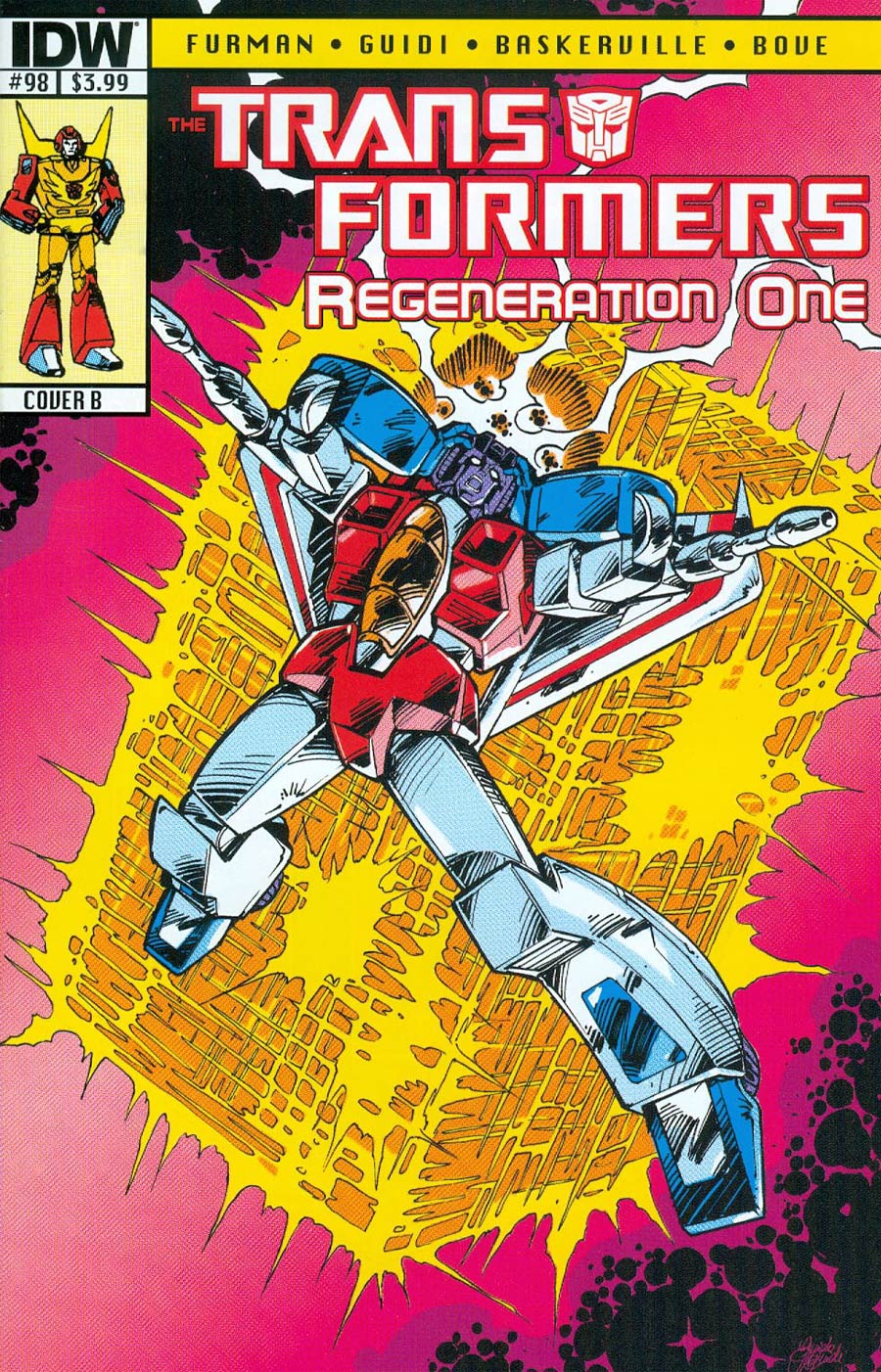 Transformers Regeneration One #98 Cover B Regular Guido Guidi Cover