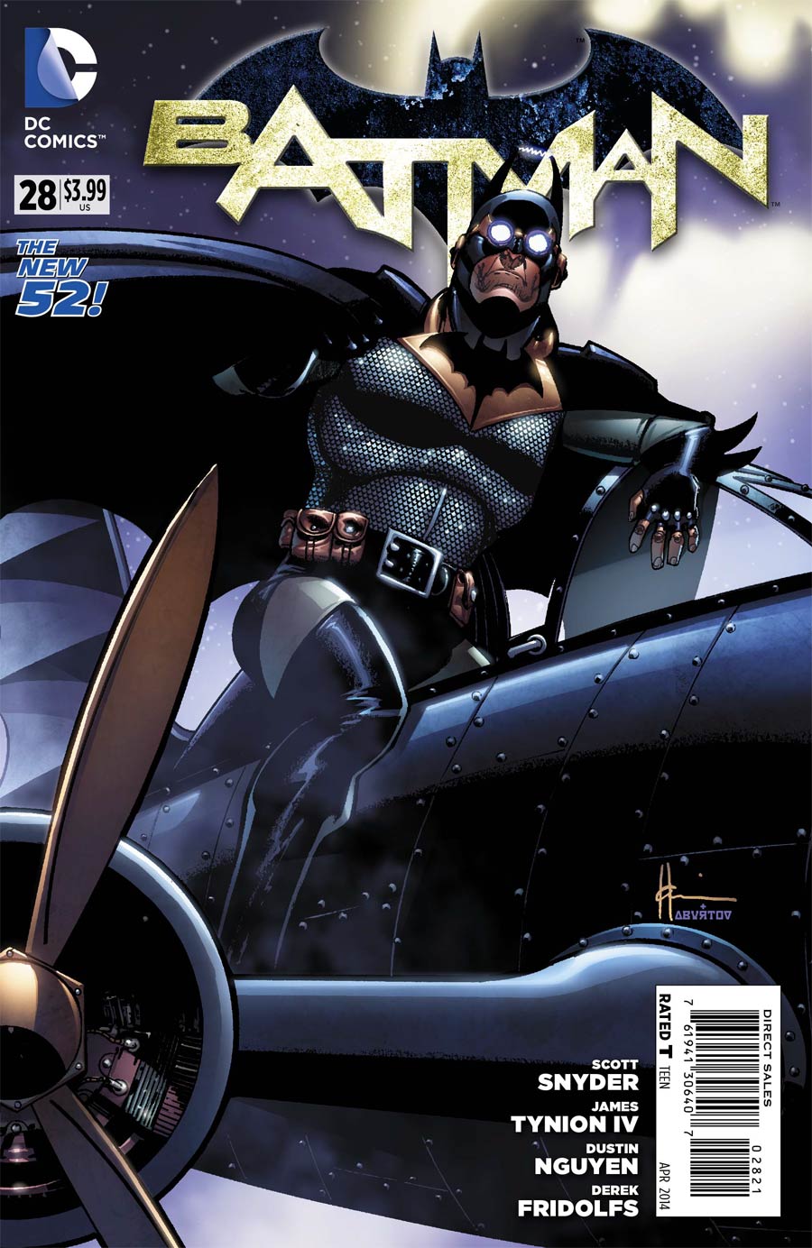 Batman Vol 2 #28 Cover D Incentive Howard Chaykin Steampunk Variant Cover (Batman Zero Year Tie-In)