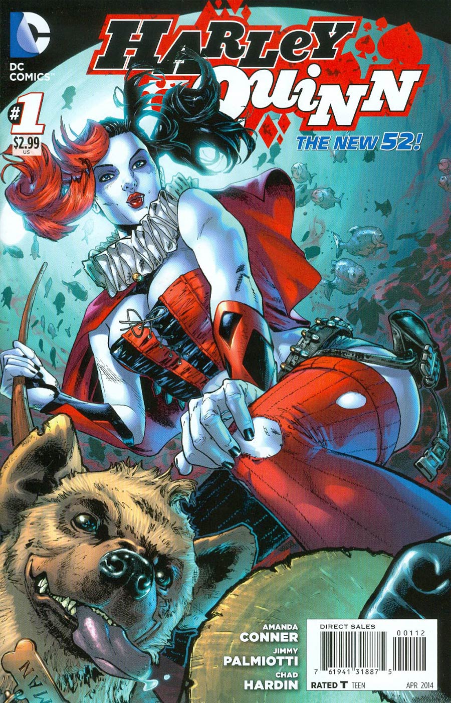Harley Quinn Vol 2 #1 Cover C 2nd Ptg Variant Cover