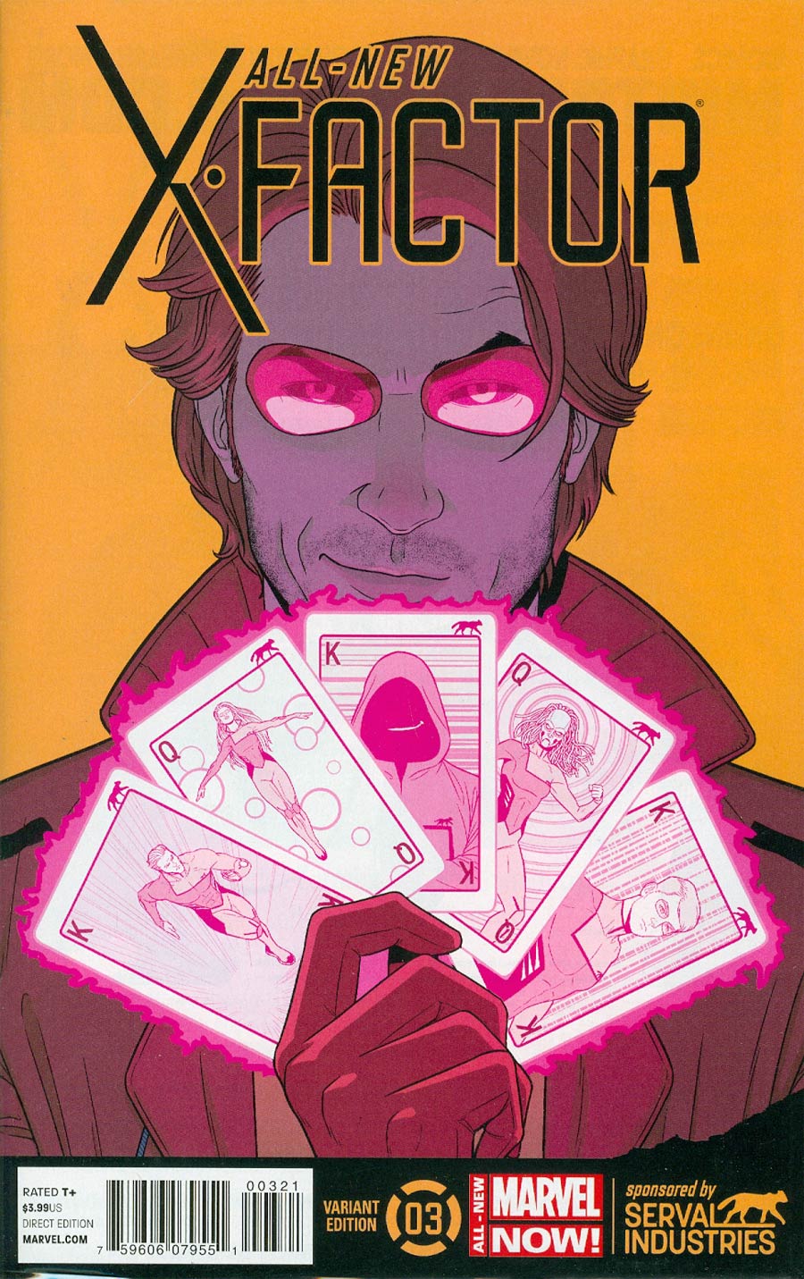 All-New X-Factor #3 Cover B Incentive Jamie McKelvie Variant Cover