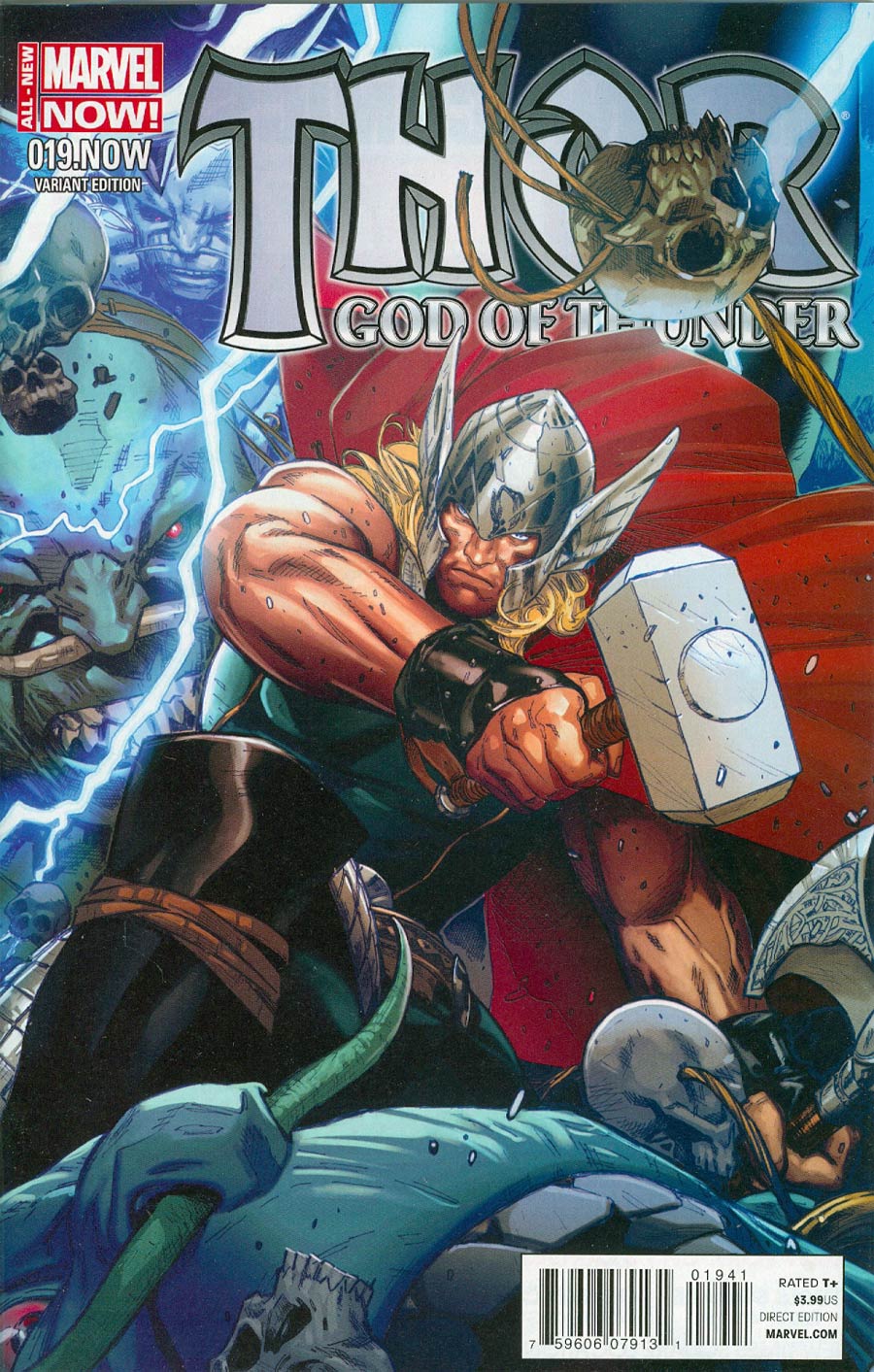 Thor God Of Thunder #19 NOW Cover C Incentive Milo Manara Variant Cover