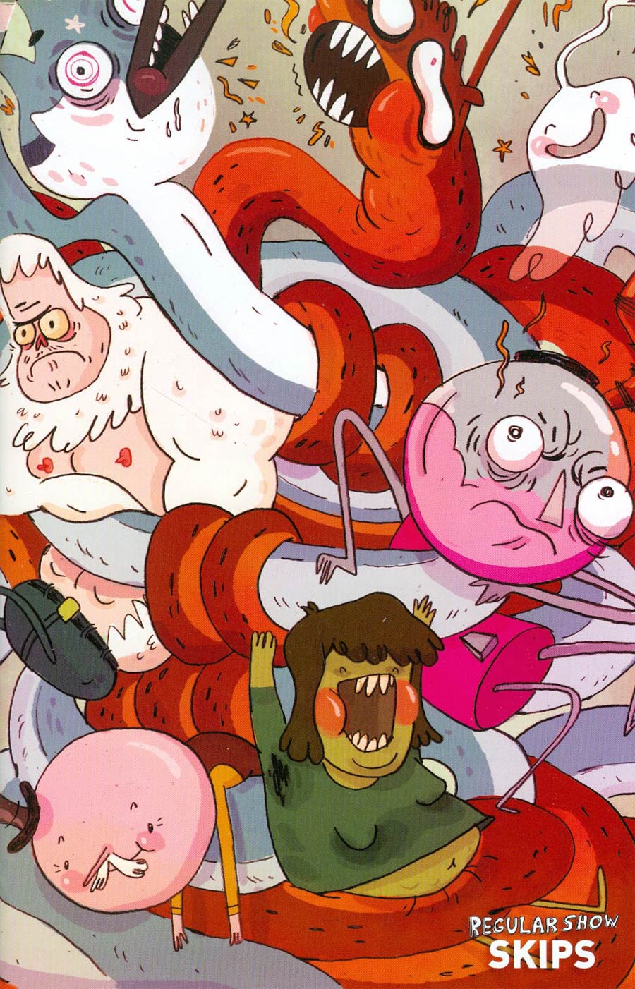 Regular Show Skips #4 Cover C Incentive Natalie Andrewson Virgin Variant Cover