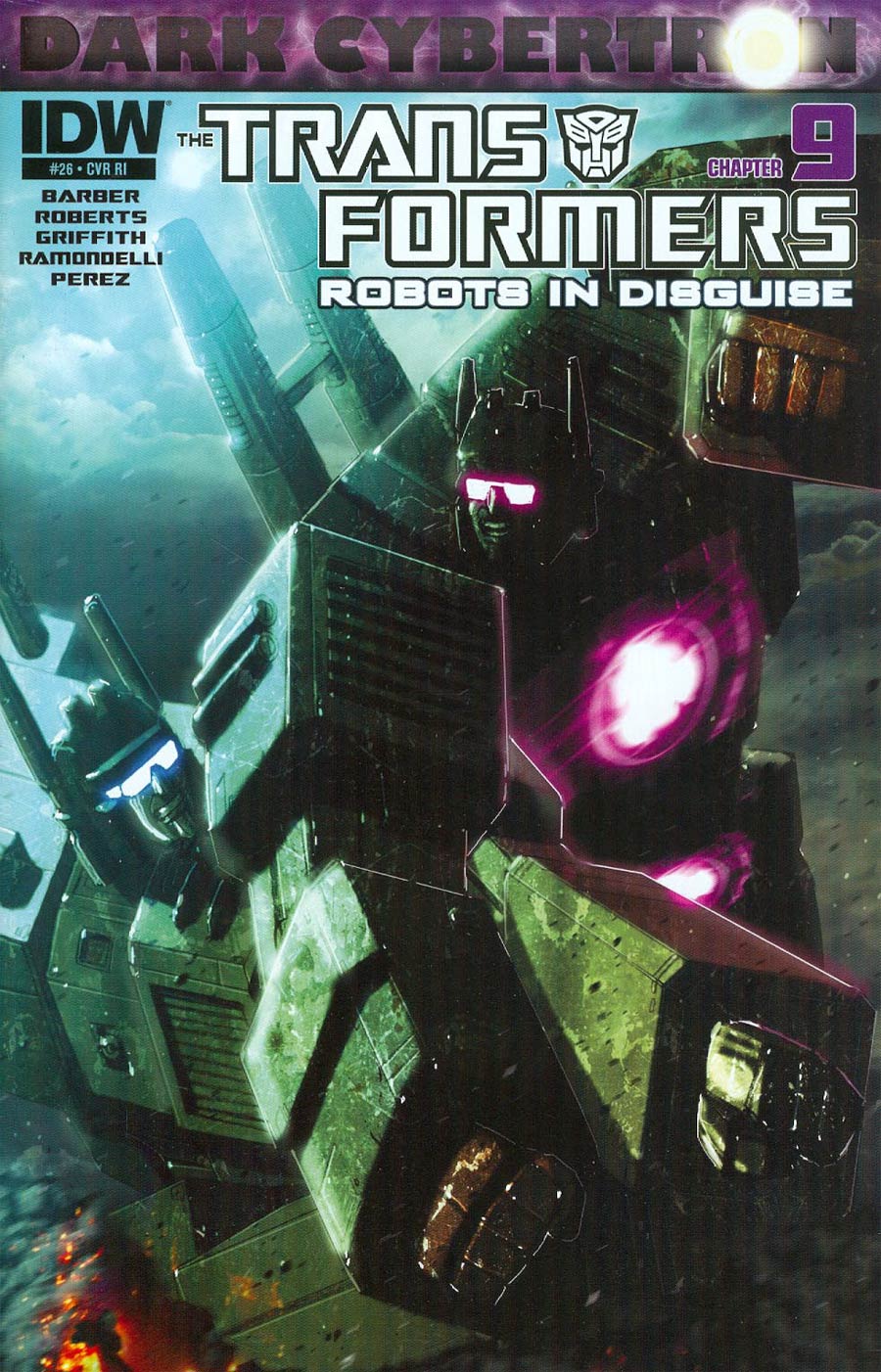 Transformers Robots In Disguise #26 Cover C Incentive Livio Ramondelli Variant Cover (Dark Cybertron Part 9)