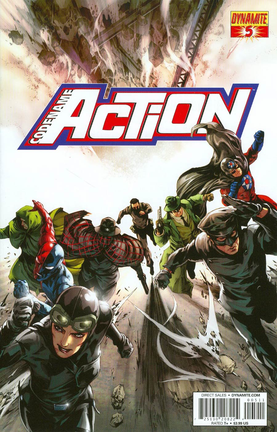 Codename Action #5 Cover B Regular Jonathan Lau Cover