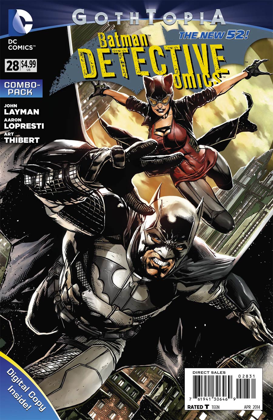 Detective Comics Vol 2 #28 Cover C Combo Pack Without Polybag (Gothtopia Tie-In)