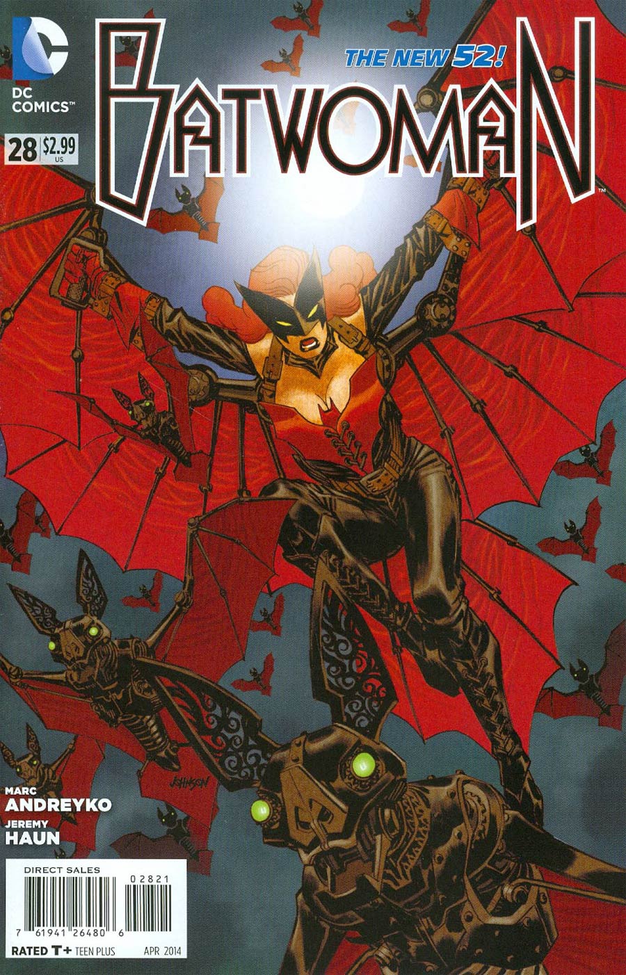 Batwoman #28 Cover B Incentive Dave Johnson Steampunk Variant Cover