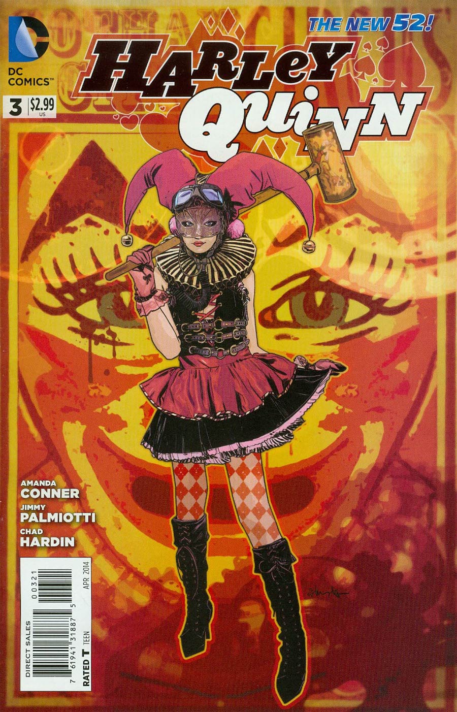 Harley Quinn Vol 2 #3 Cover B Incentive Tommy Lee Edwards Steampunk Variant Cover