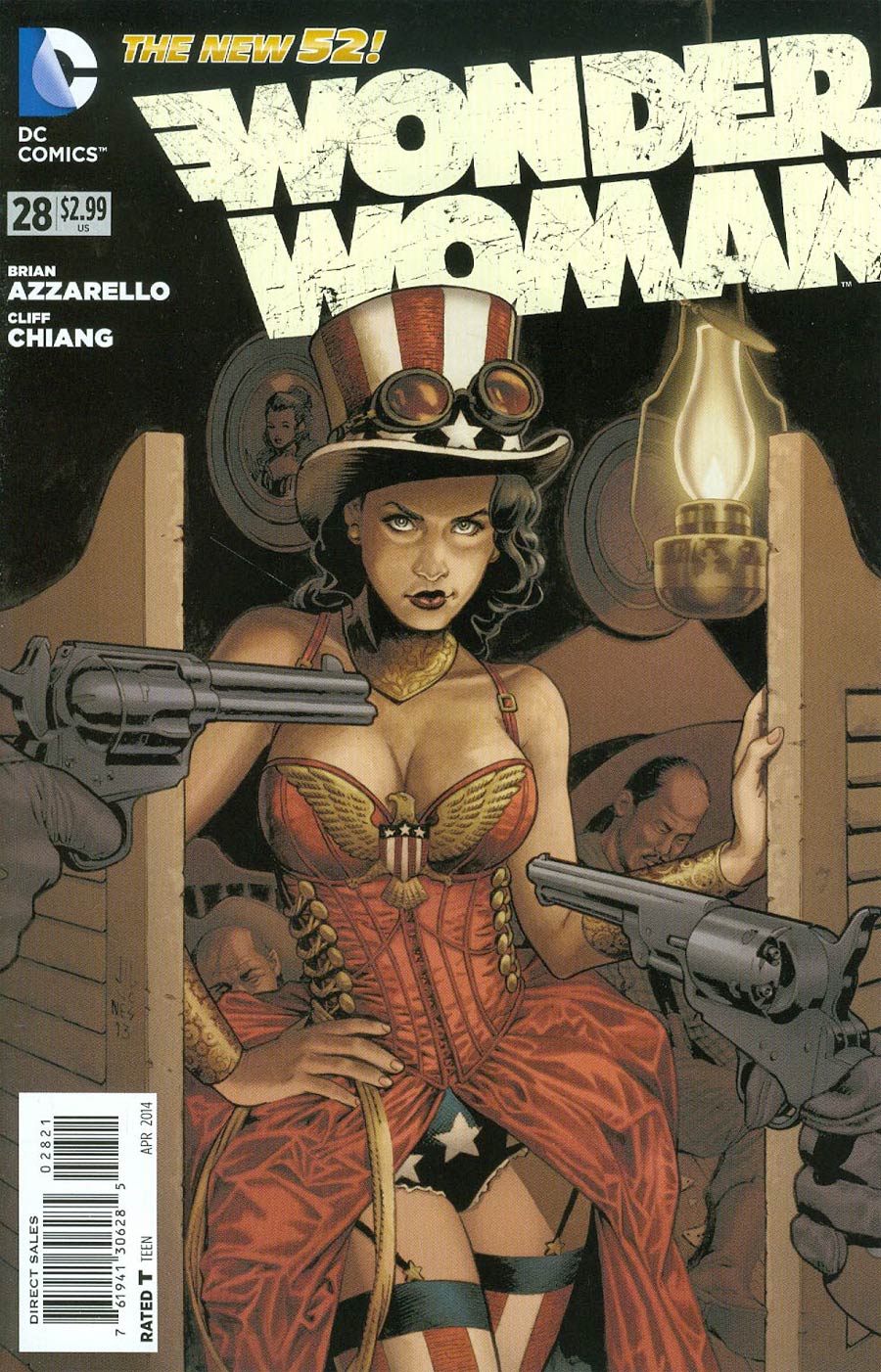 Wonder Woman Vol 4 #28 Cover B Incentive JG Jones Steampunk Variant Cover