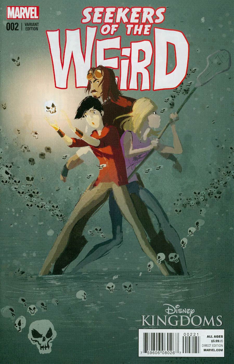 Disney Kingdoms Seekers Of The Weird #2 Cover B Incentive Pascal Campion Variant Cover