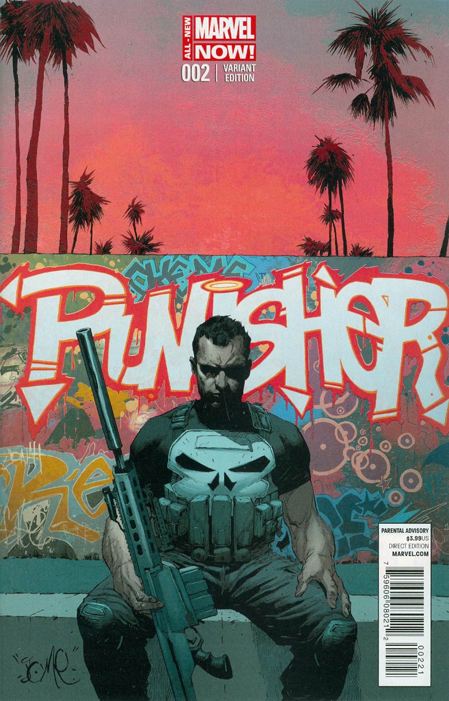 Punisher Vol 9 #2 Cover B Incentive Jerome Opena Variant Cover