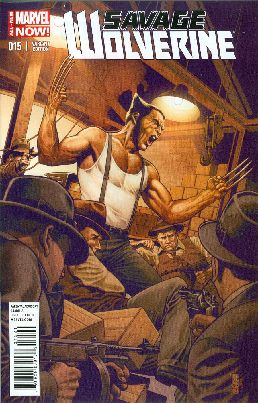 Savage Wolverine #15 Cover B Incentive JG Jones Variant Cover