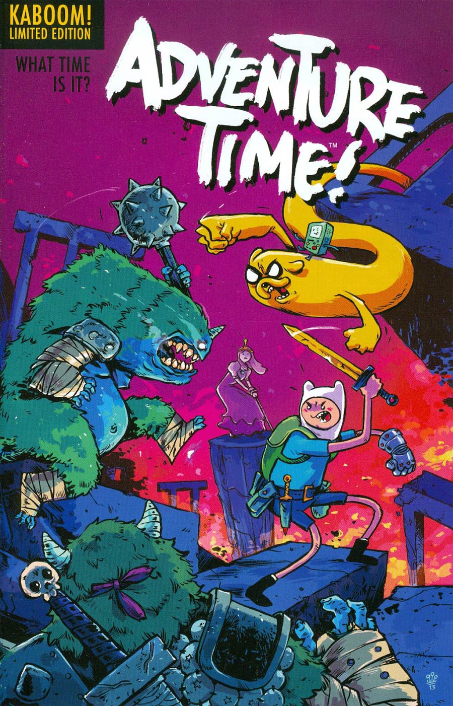 Adventure Time #25 Cover C Incentive Michael Dialynas Variant Cover
