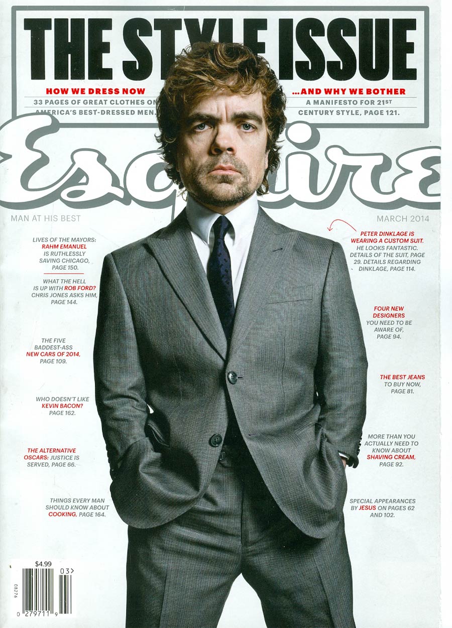 Esquire Vol 161 #3 Mar 2014