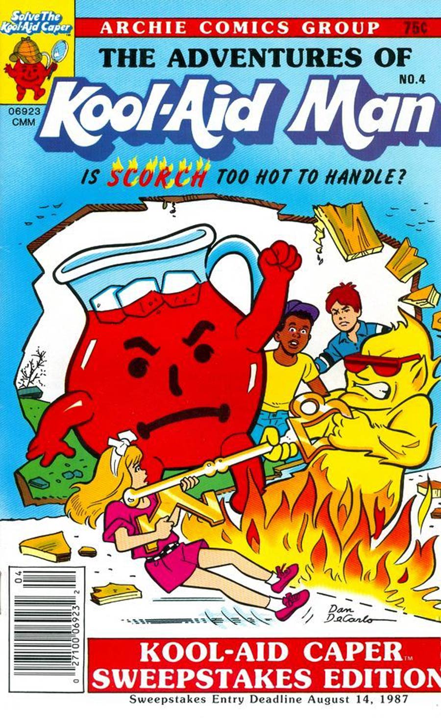 Adventures of Kool-Aid Man #4 Cover B Newsstand Edition 