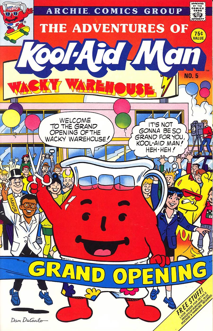 Adventures of Kool-Aid Man #5 Cover A Deluxe Edition