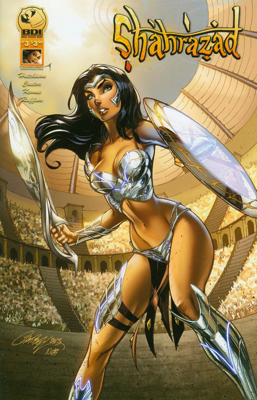 Shahrazad #3 Cover B Regular J Scott Campbell Cover