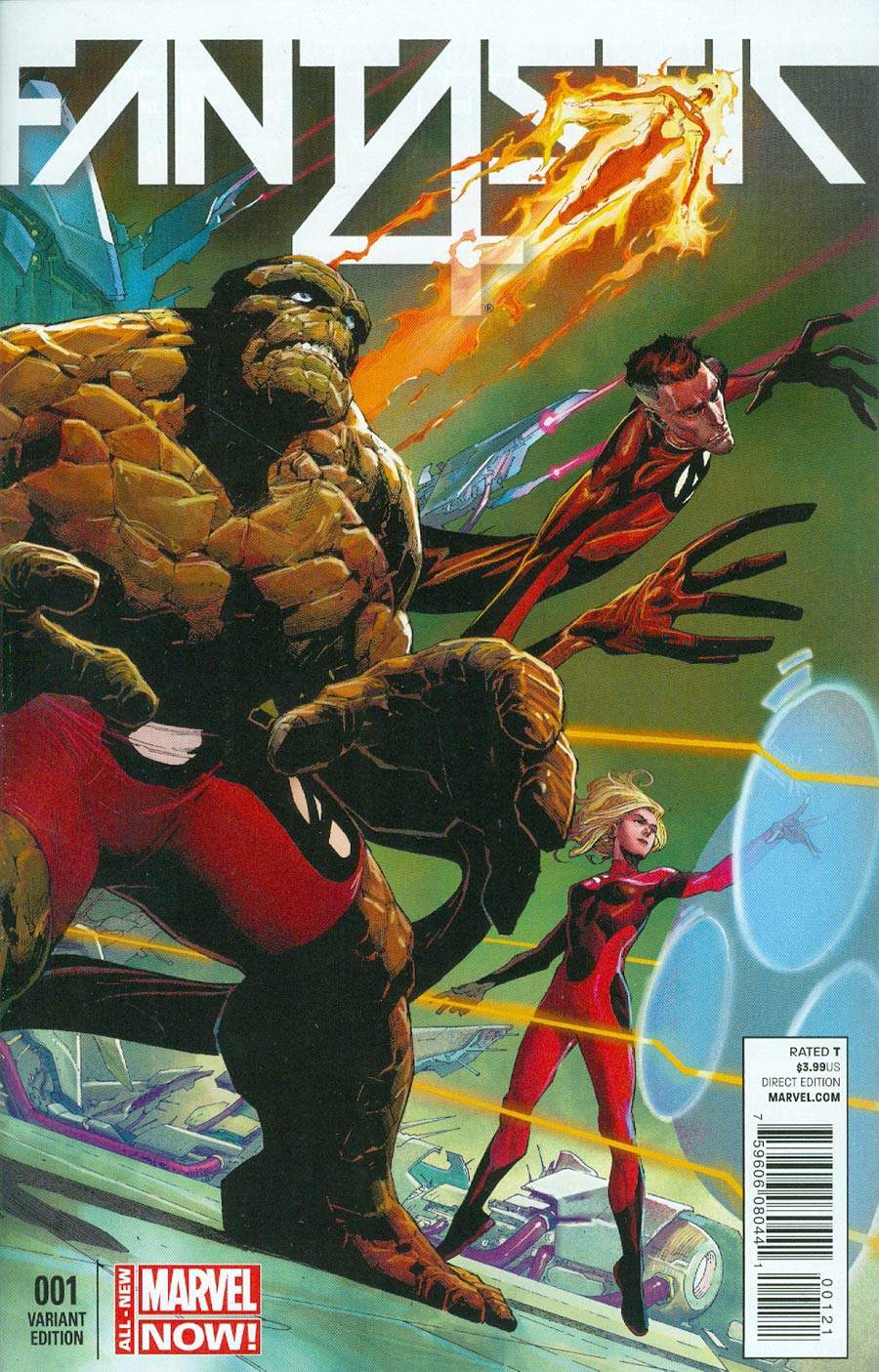 Fantastic Four Vol 5 #1 Cover E Incentive Jerome Opena Variant Cover