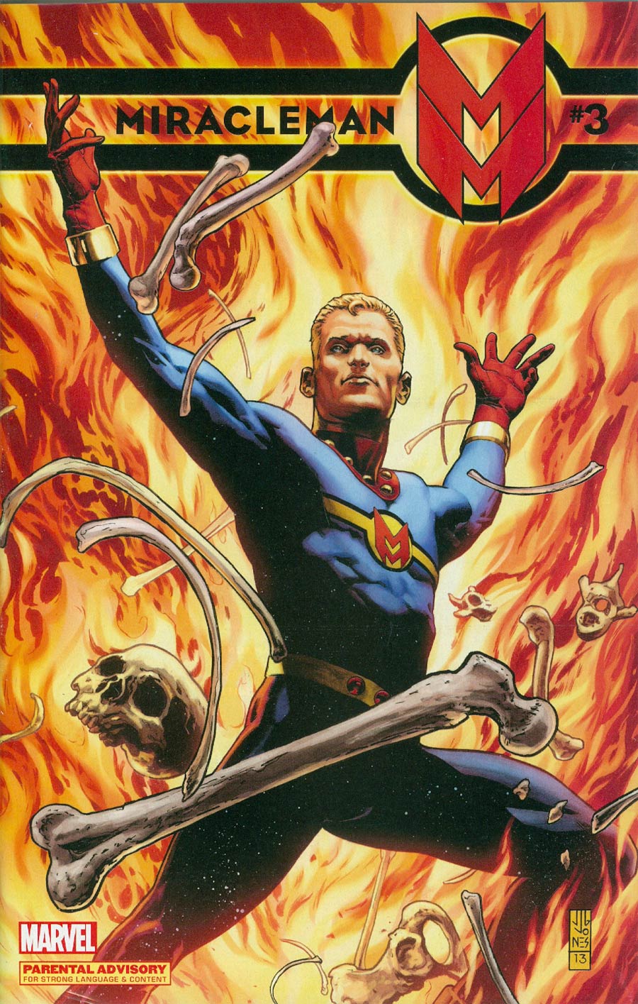 Miracleman (Marvel) #3 Cover C Incentive JG Jones Variant Cover