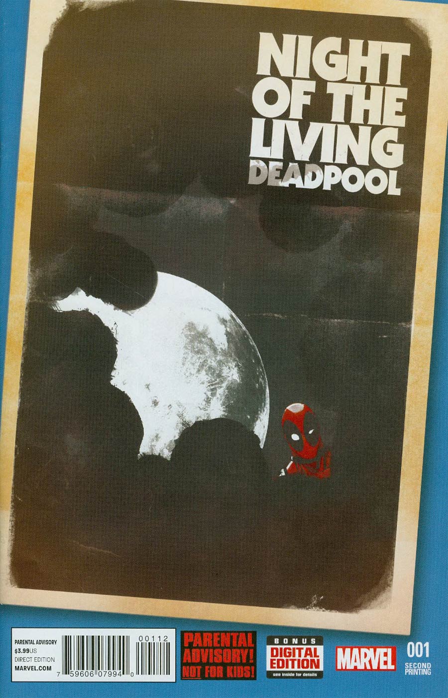 Night Of The Living Deadpool #1 Cover C 2nd Ptg Jay Shaw Variant Cover
