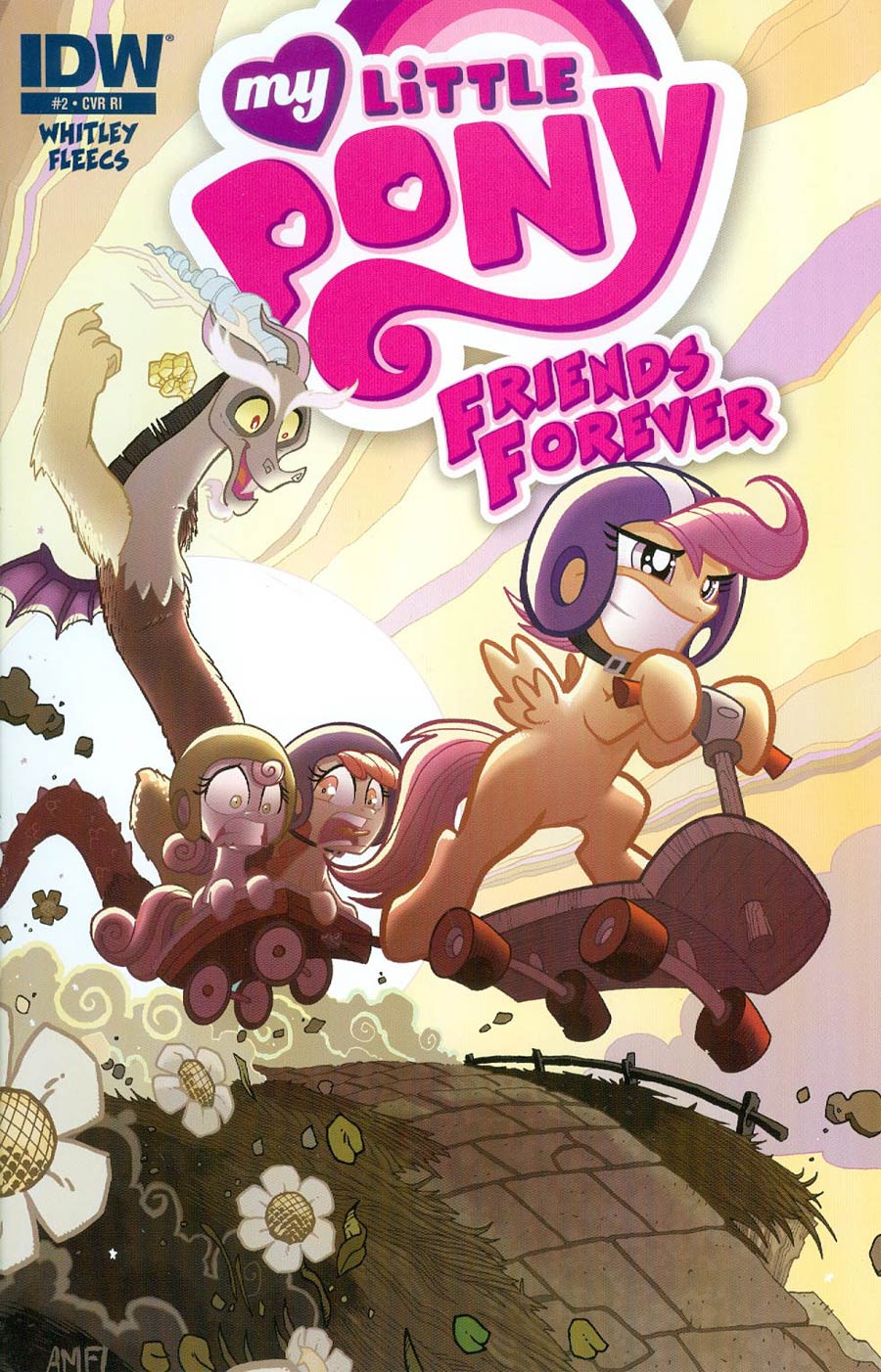 My Little Pony Friends Forever #2 Cover C Incentive Tony Fleecs Variant Cover