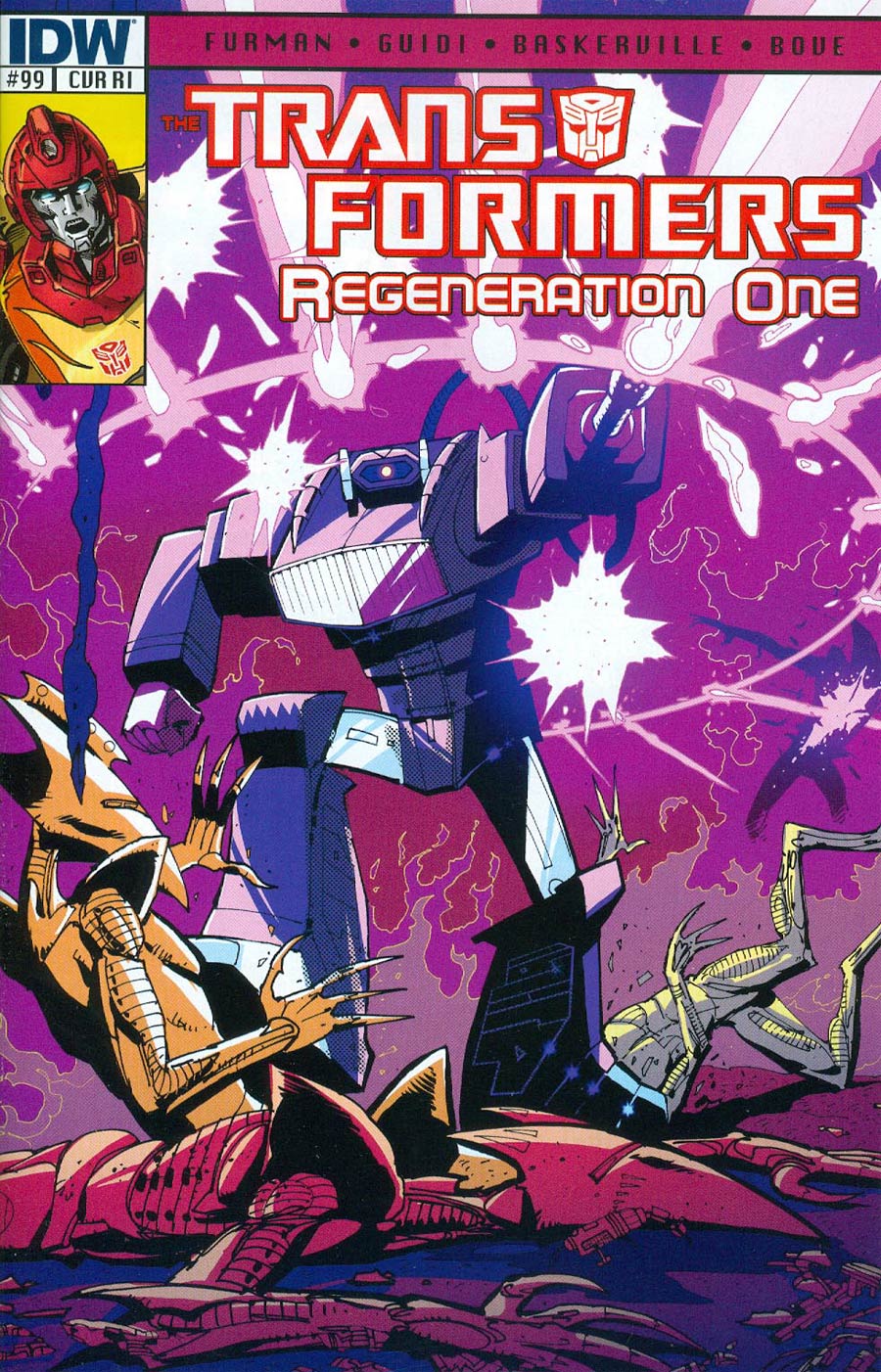 Transformers Regeneration One #99 Cover C Incentive Geoff Senior Variant Cover