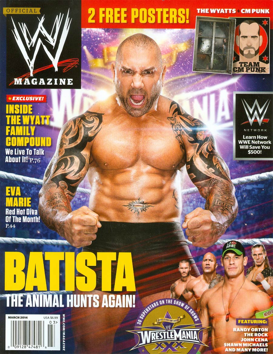 WWE Magazine #98 Mar 2014