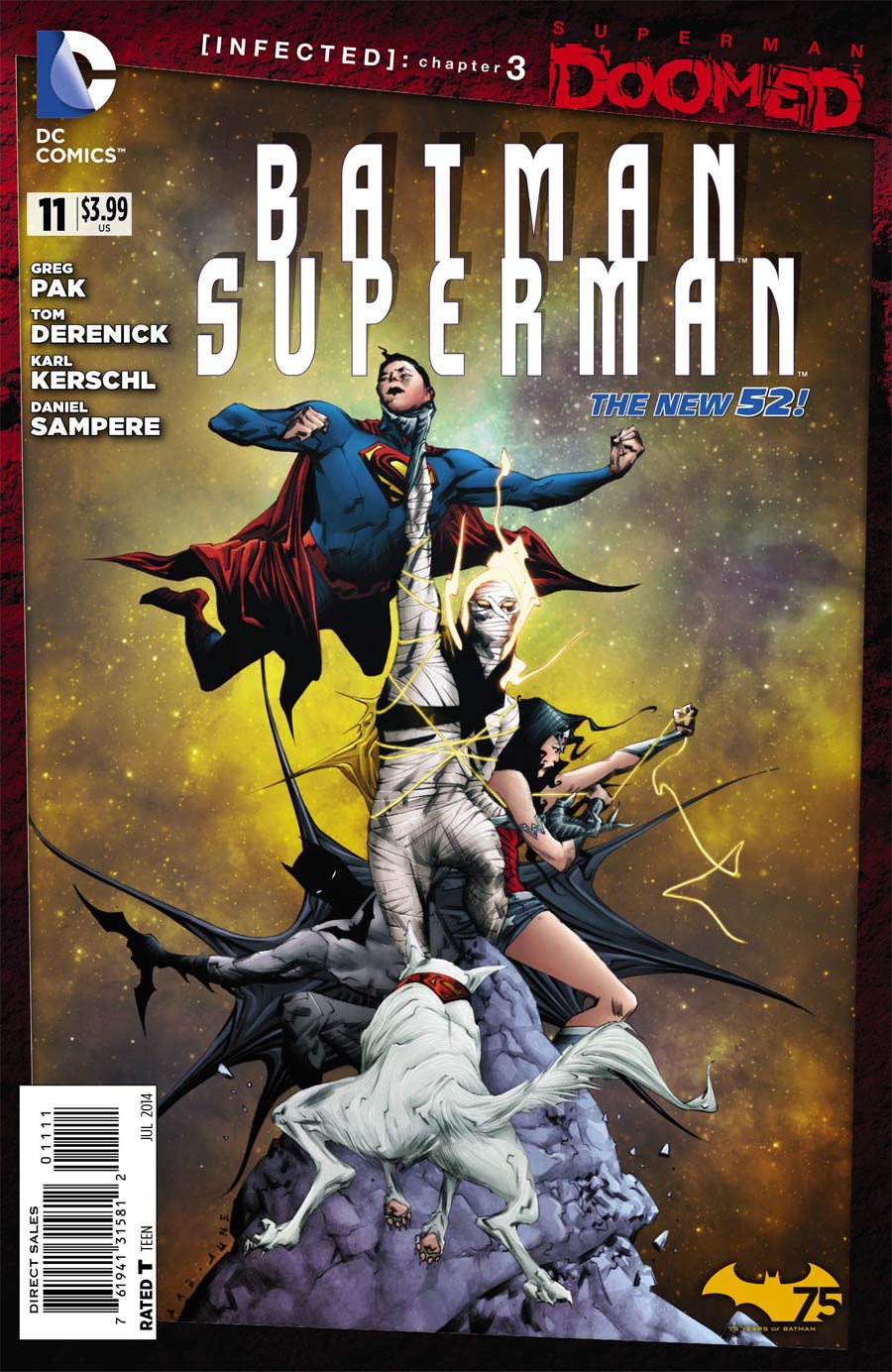 Batman Superman #11 Cover A Regular Jae Lee Cover